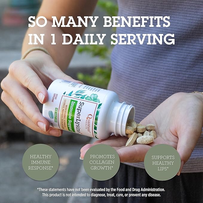 Quantum Health Super Lysine+ / Advanced (90 Tablets)